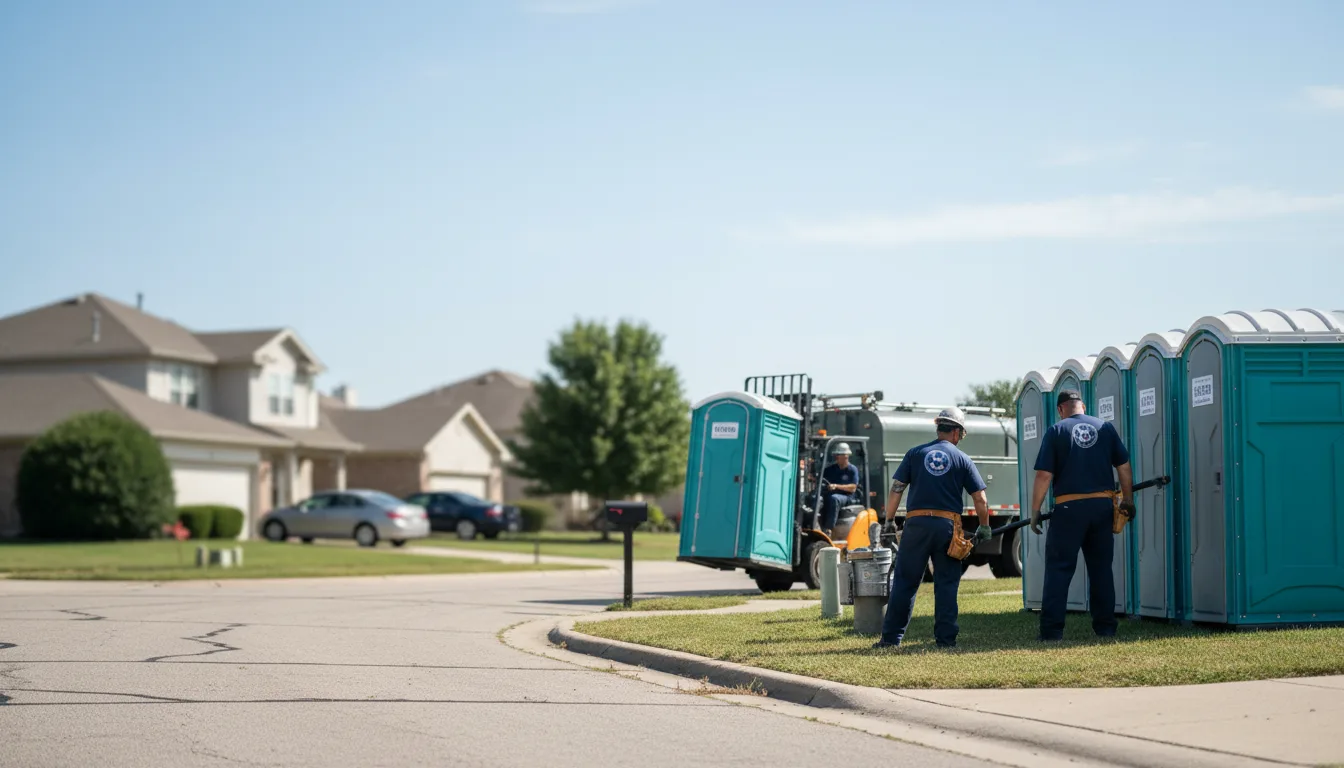 Porta Potty Rental in Westmoreland, KS near me
